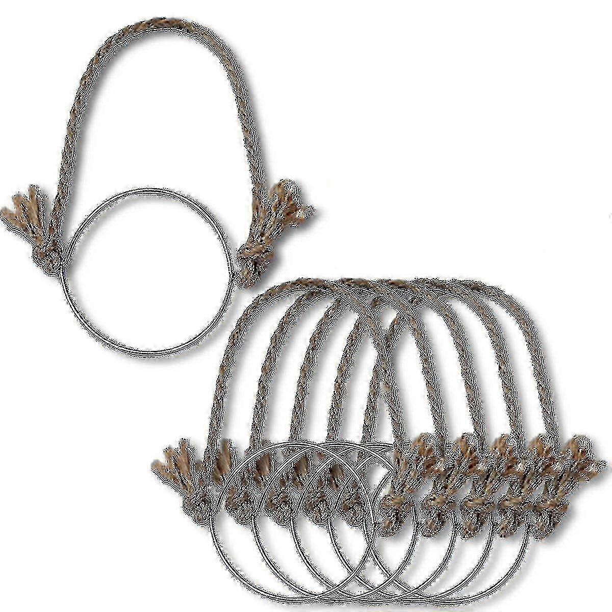 Mason Jar Linen Rope Handle Universal Multifunction For Mason Jar