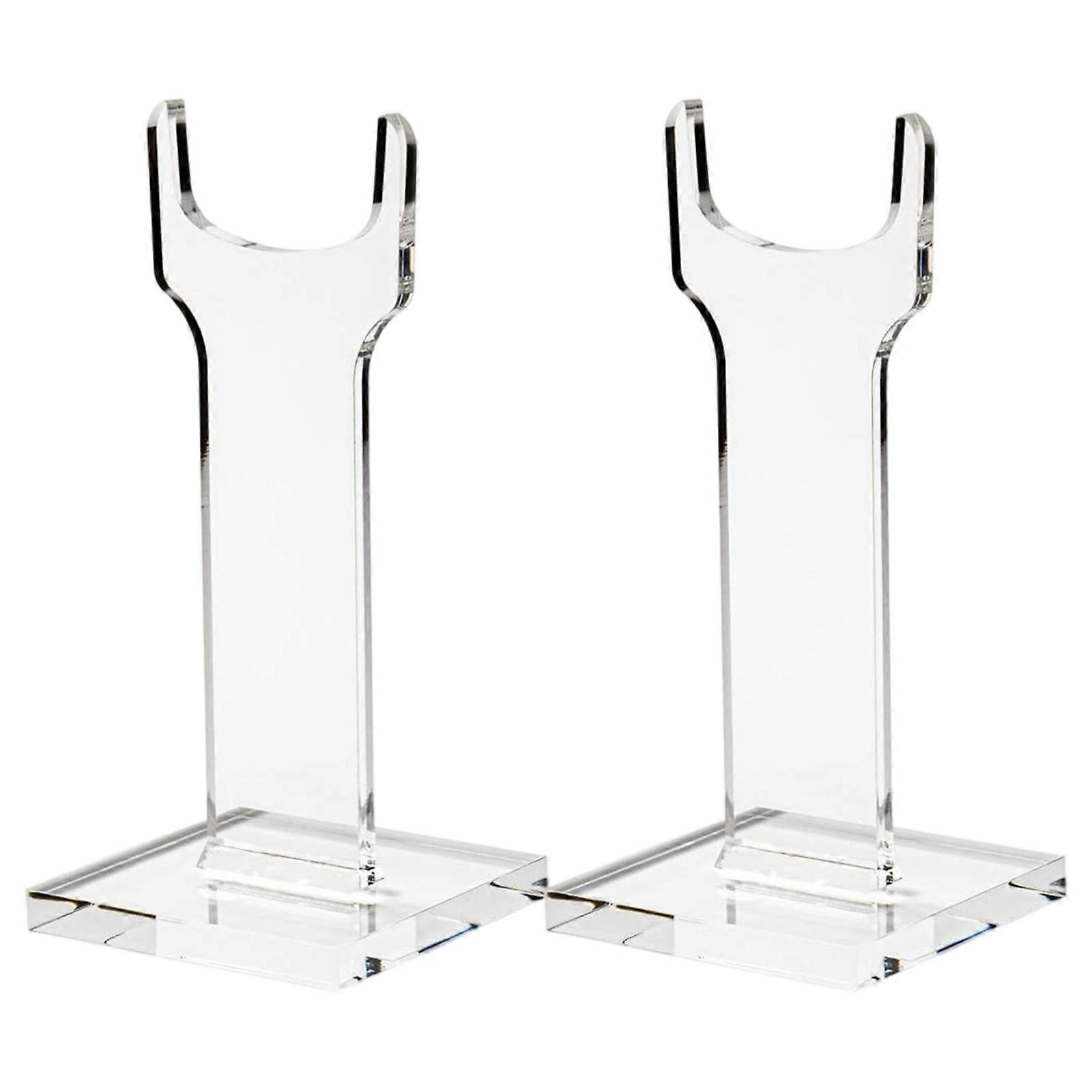 High Clear Acrylic Rifles Showcases Stand Impacts Resistant Rifles Display Rack Quickly Assembly Multicolor