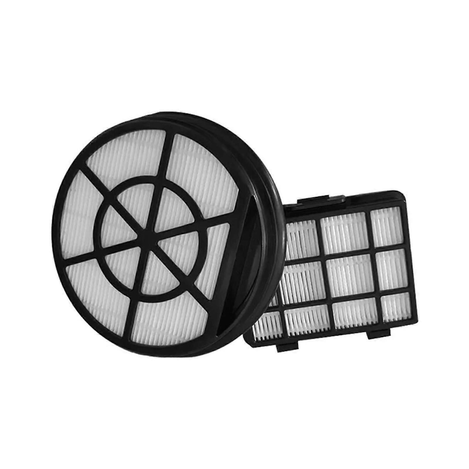 2 Pack Vacuum Filter Kit Compatible with Front and Rear Filters for Home Cleaning
