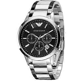 EMPORIO ARMANI Polshorloge AR2434 - Heren - Quartz - Analoog - Staal - Zilver