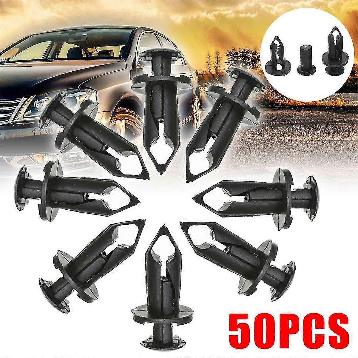 50pcs Universal Mixed ATV UTV Bumper Fender Screw Plastic Fastener Clip Set For Can Am Maverick Commader Outlander