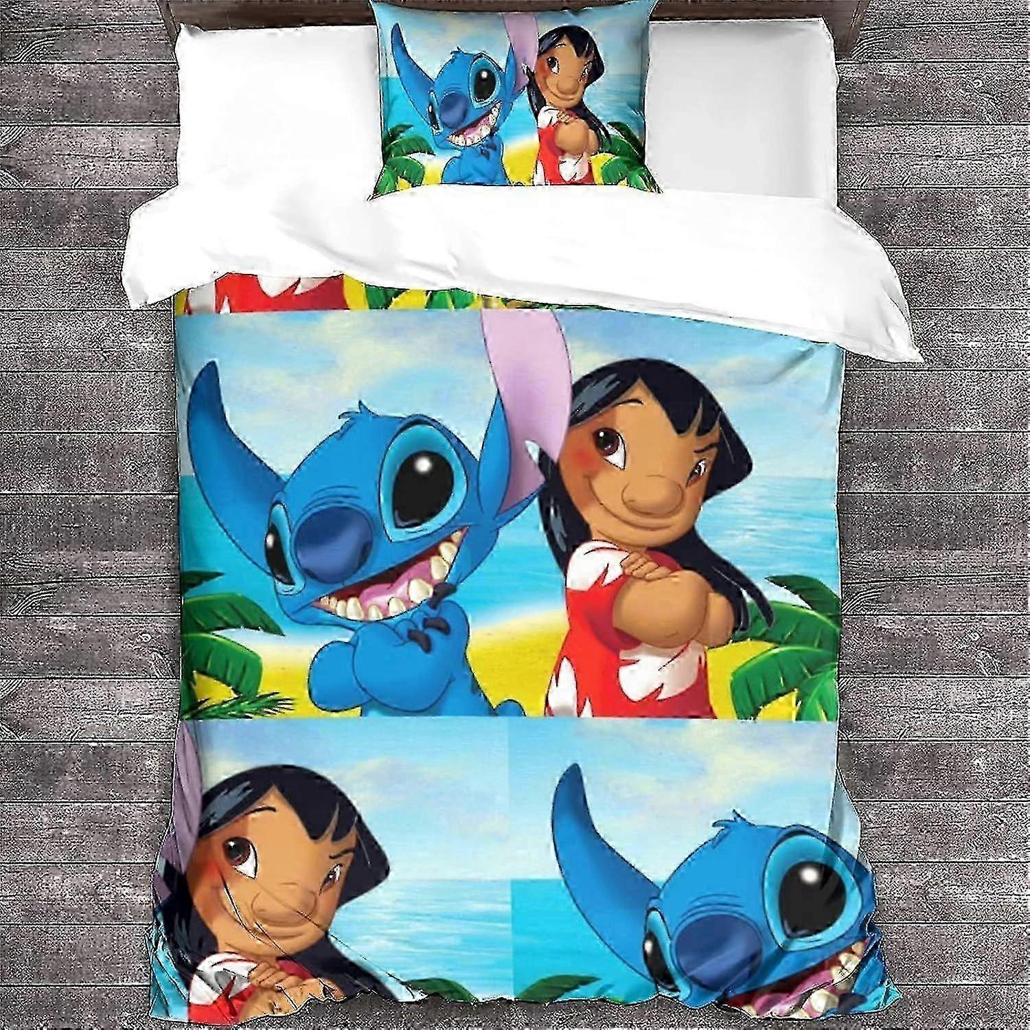 غرزة الكرتون غطاء لحاف الرسوم المتحركة شخصيات لينة ستوكات غطاء لحاف للأطفال والمراهقين واحد 135 * 200 سم