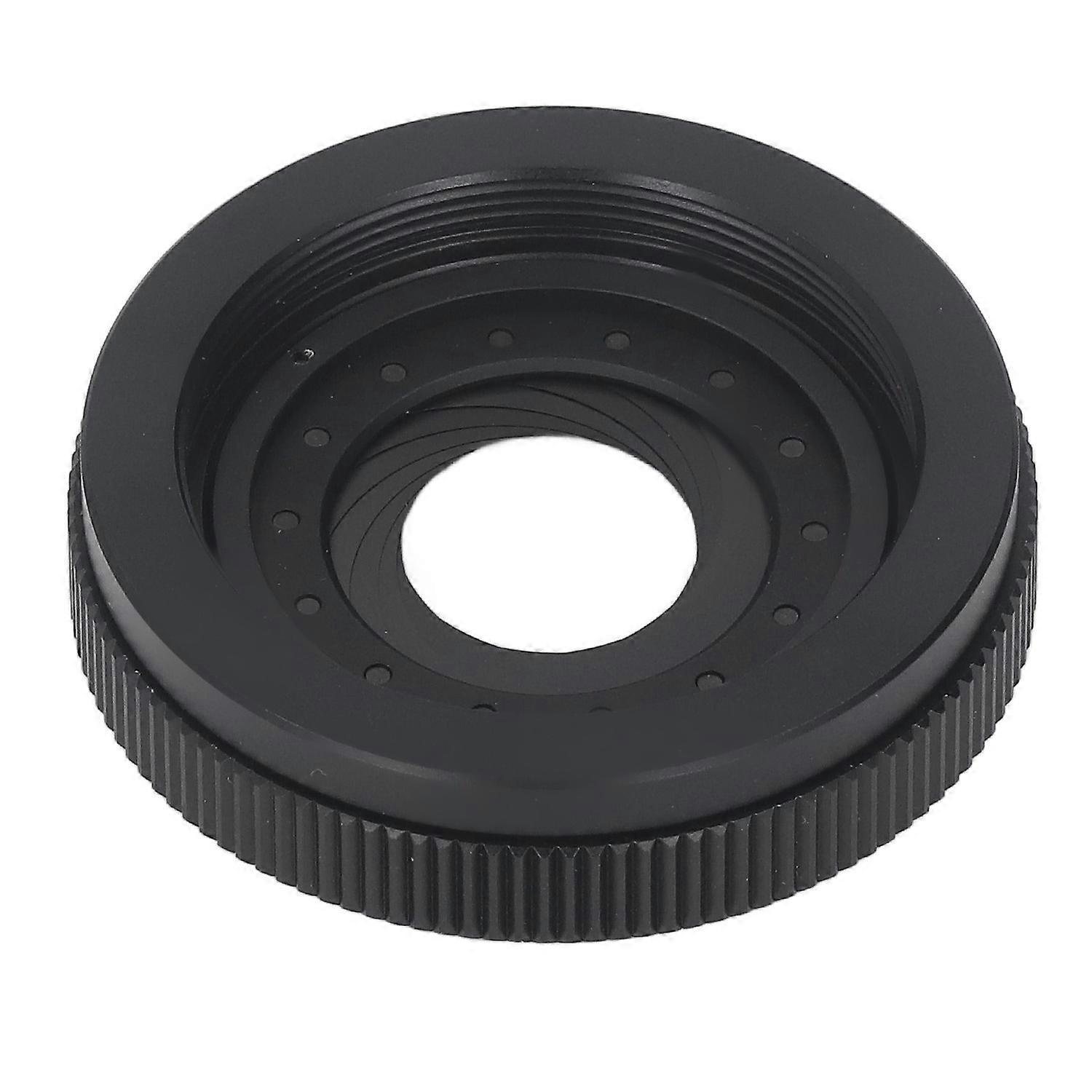 Iris Diaphragm 1.5mm‑25mm ID 55mm OD M42 to M42 Aperture for Optical System Camera Microscope