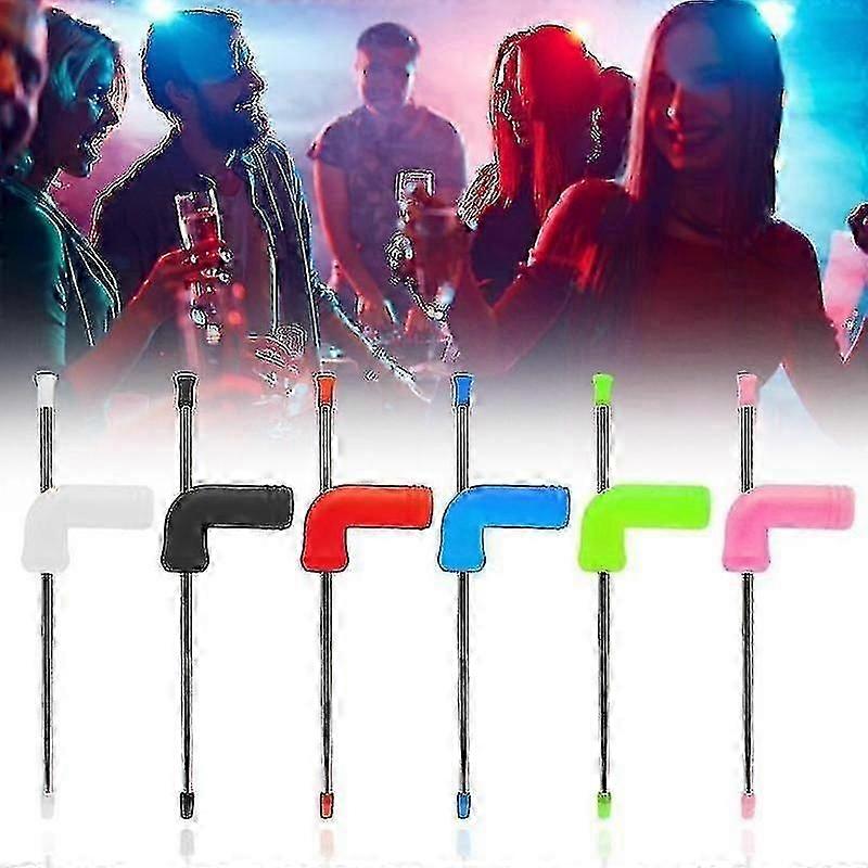 Beer snorkel straw set with hopper funnel for bar tools 1pc