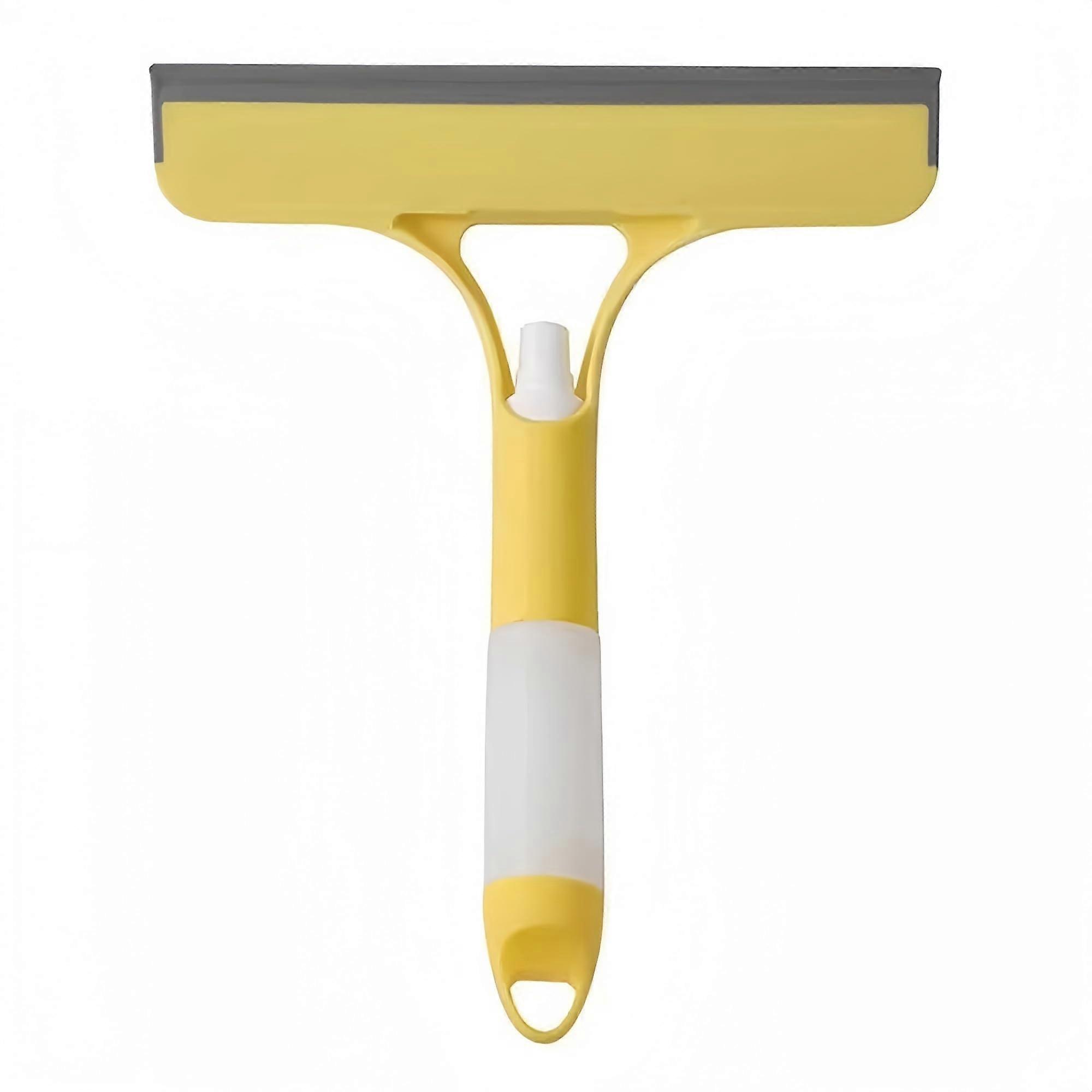 Window Cleaning Squeegee and Scrubber 3in1 Tool for Glass, Shower, Car, Home
