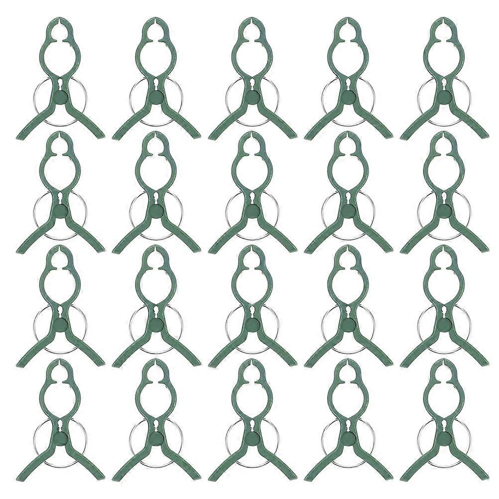 30Pcs Garden Clips For Orchid Support Designed To Ensure Optimal Growth And Easy Installation For All Flower Types
