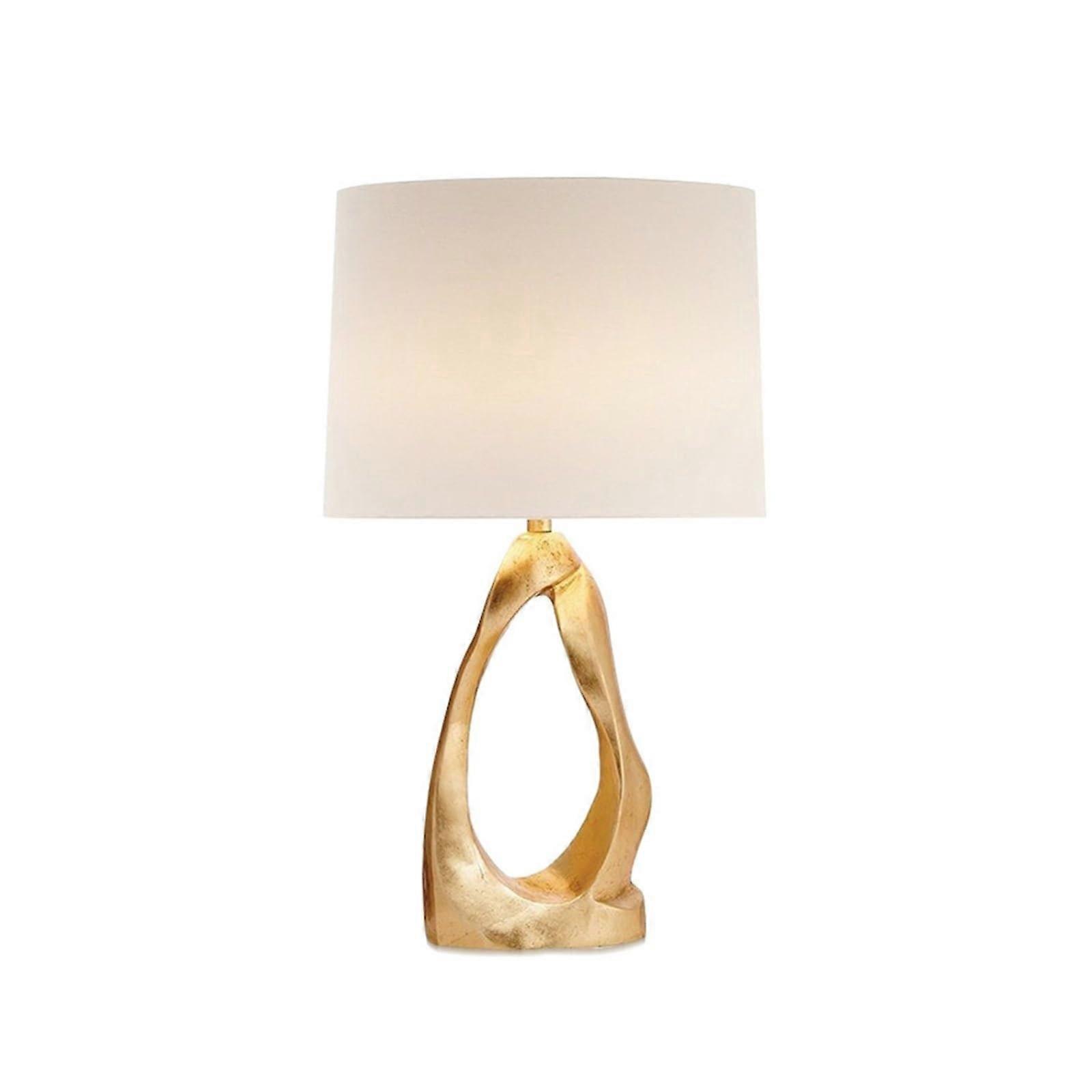 Bedside Table Lamp Nightstand Table Lamp Decorative Fabric Lampshade Bedroom Decor