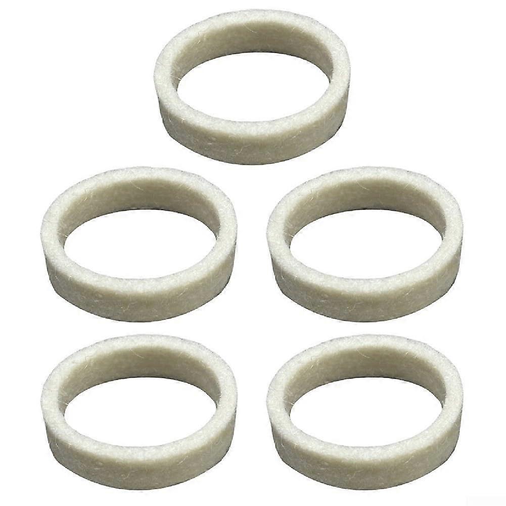 Espresso Machine Wool Felt Washer Set of 5 Replacement Gaskets for Compatible Models