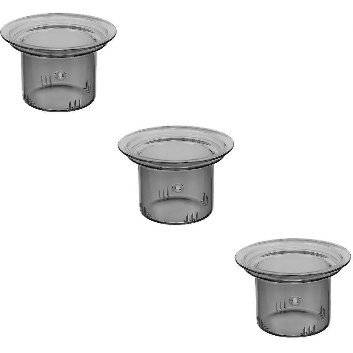 3pcs Replacement Glass Tea Infuser Tea Leaf Filter Strainer Tea Diffuser for Glass Teapot