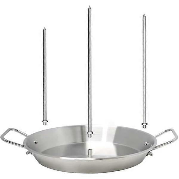 Stainless steel grill rack, vertical spit for grilling (TC)