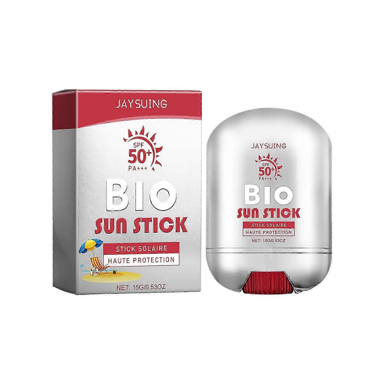 UV Protection Stick for Summer - Moisturizing, Water-Resistant Sunscreen with Titanium Dioxide, Glycerin & Collagen - Non-Sticky, Easy Application, Lo