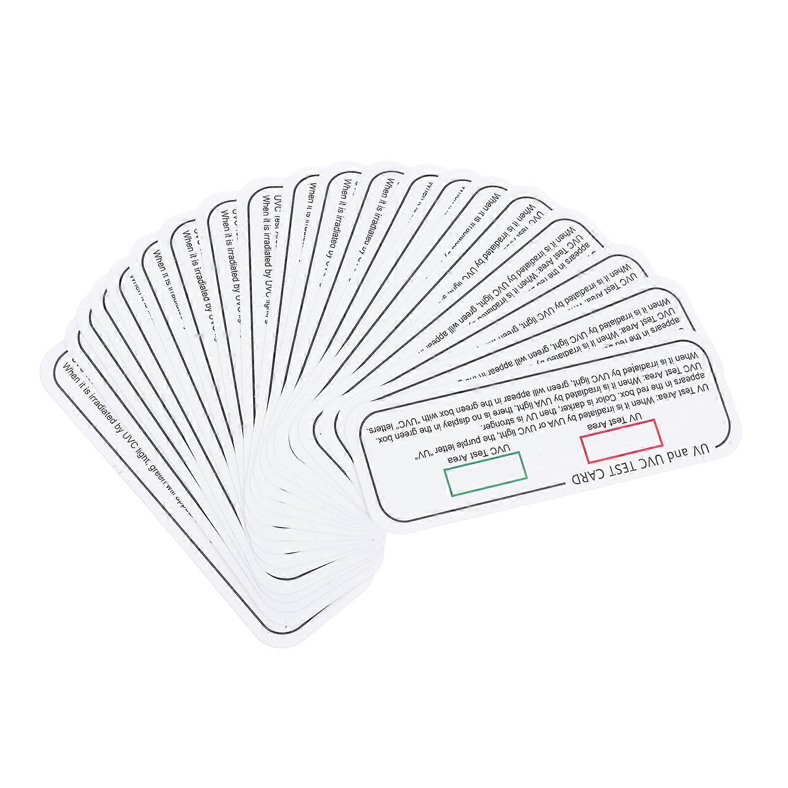 Uv Light Detection Cards for Home and Professional Testing 100Pcs