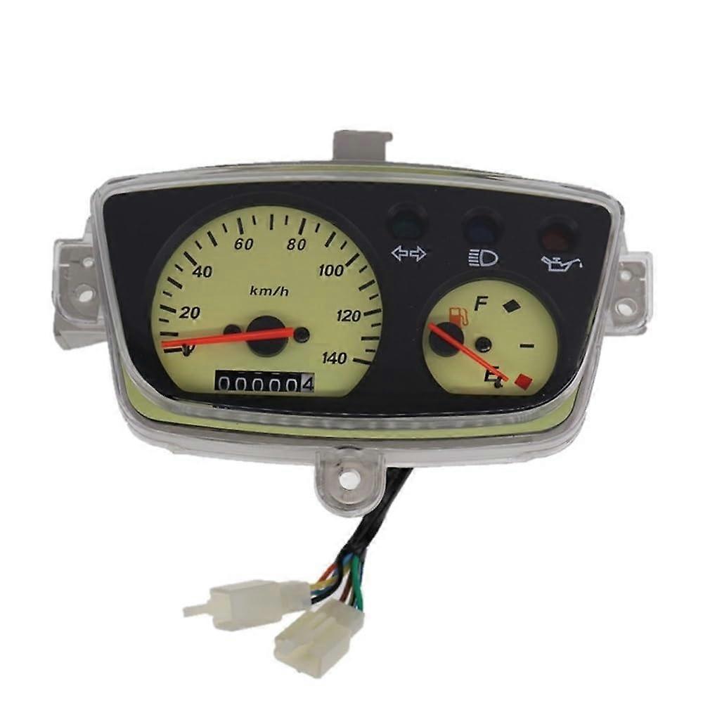 Motorcycle Speedometer Odometer Compatible with Yamaha BWS100 4VP 140 km/h Gauge Clear Display