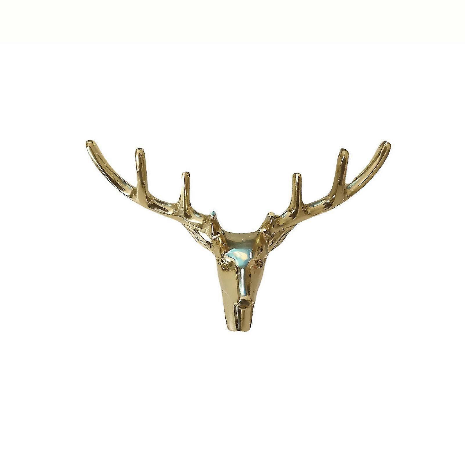 Cabinet Handle Deer Head Shape Brass High Hardness Drawer Cupboard Door Pull Handle Wardrobe