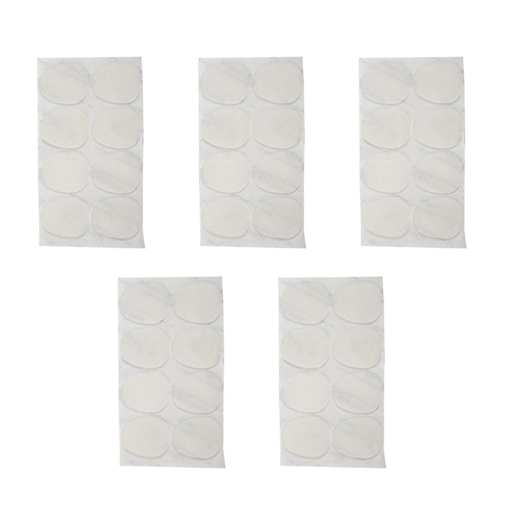 40Pcs Alto/Ténor Sax Embouchure Patchs Coussinets Coussins Transparent