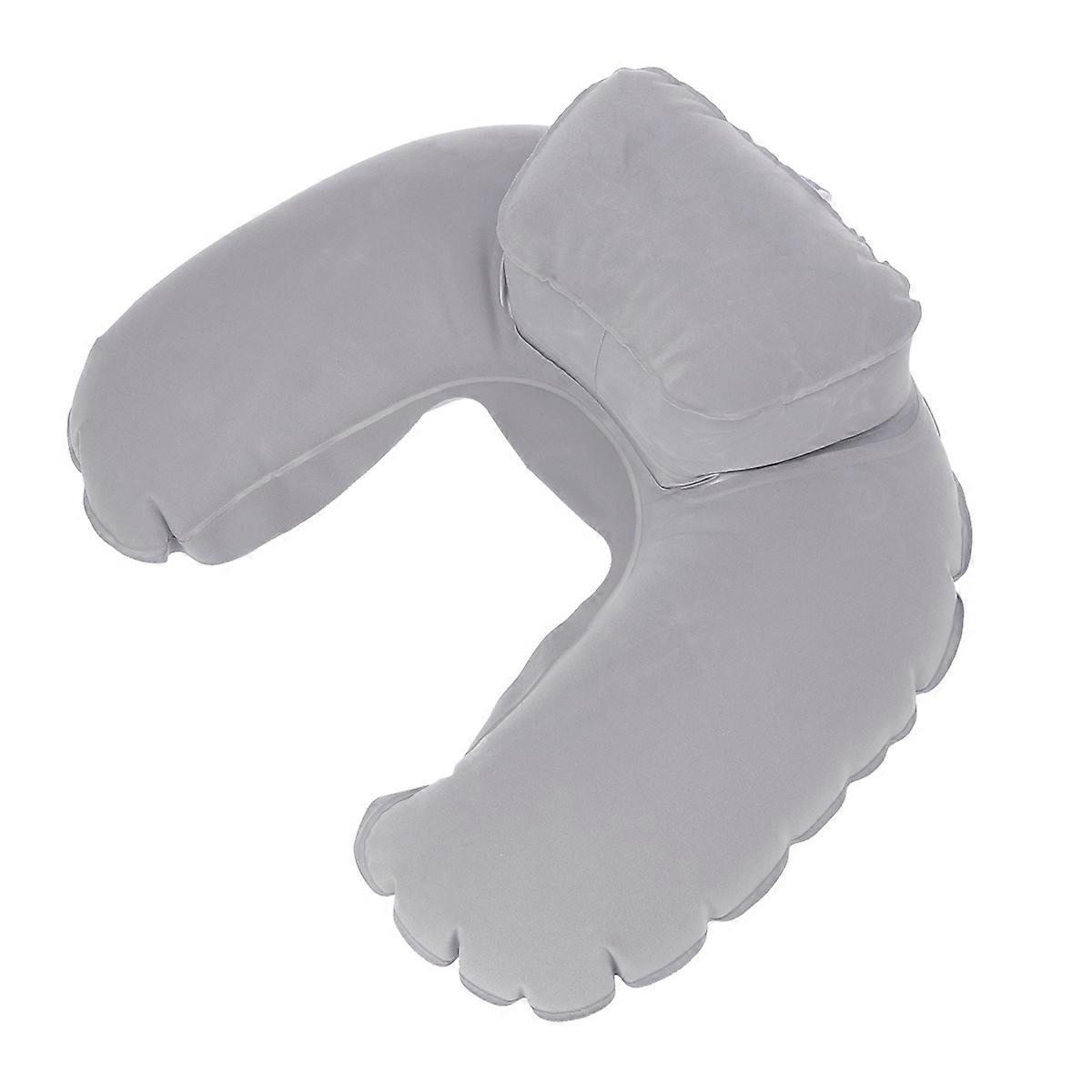 Sleeping Pillow Inflatable Neck U Shape Pillow for Rest Use 1 Piece