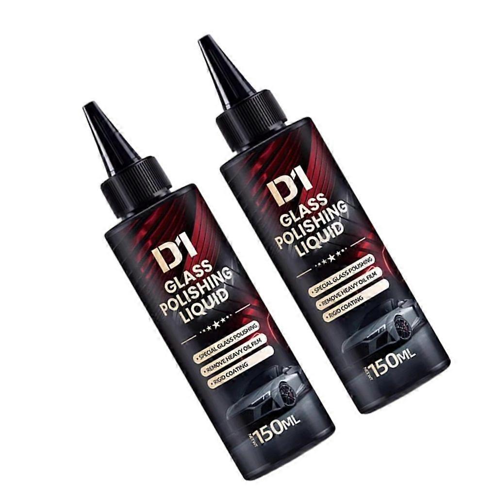 Windshield Clarifying Liquid with Cerium Oxide Polish Formula Vehicles Cleaner