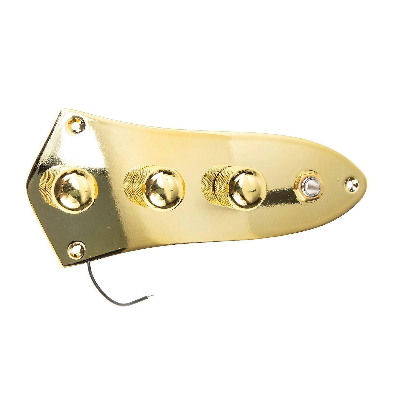 Electric Guitar Guitar Control Plate Volume Tone Knobs 4Sets Wired