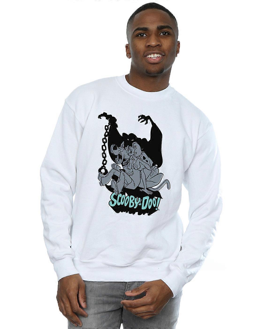 Scooby Doo Men's Scared Jump Sweatshirt
