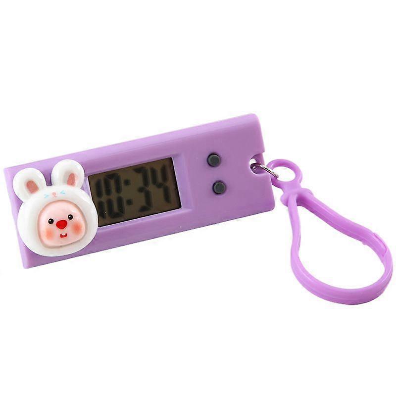 Cute Cartoon Wall Clock, Mini Portable Electronic Clock, Student Exam/Class Schedule, Timekeeping Timer (5pcs)