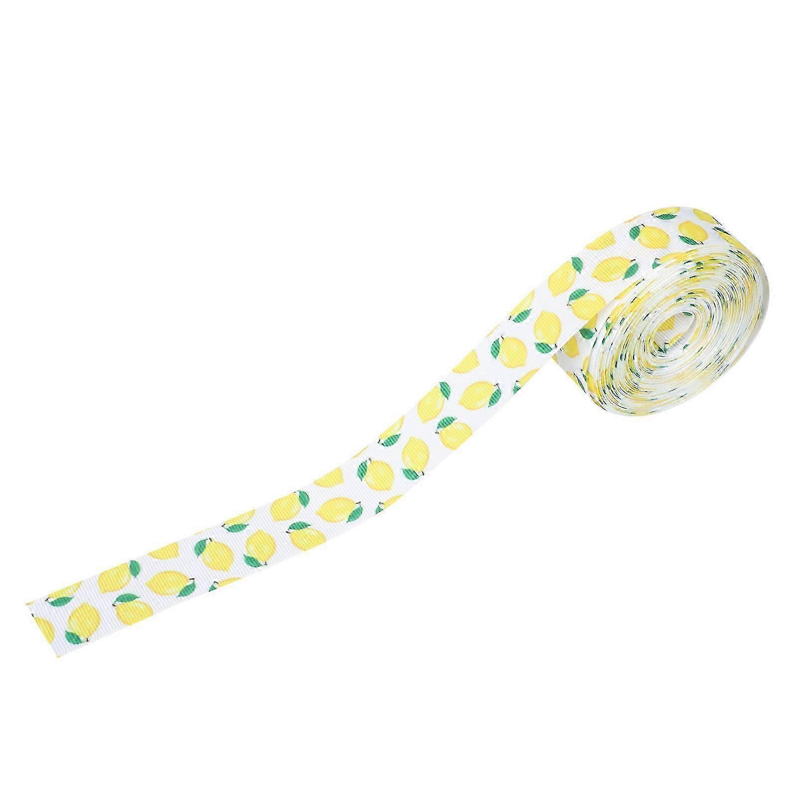 2026 Suitable Boho Ribbons Crafts Decorative Ribbons Ribbon Shape Yellow Function 1 Roll