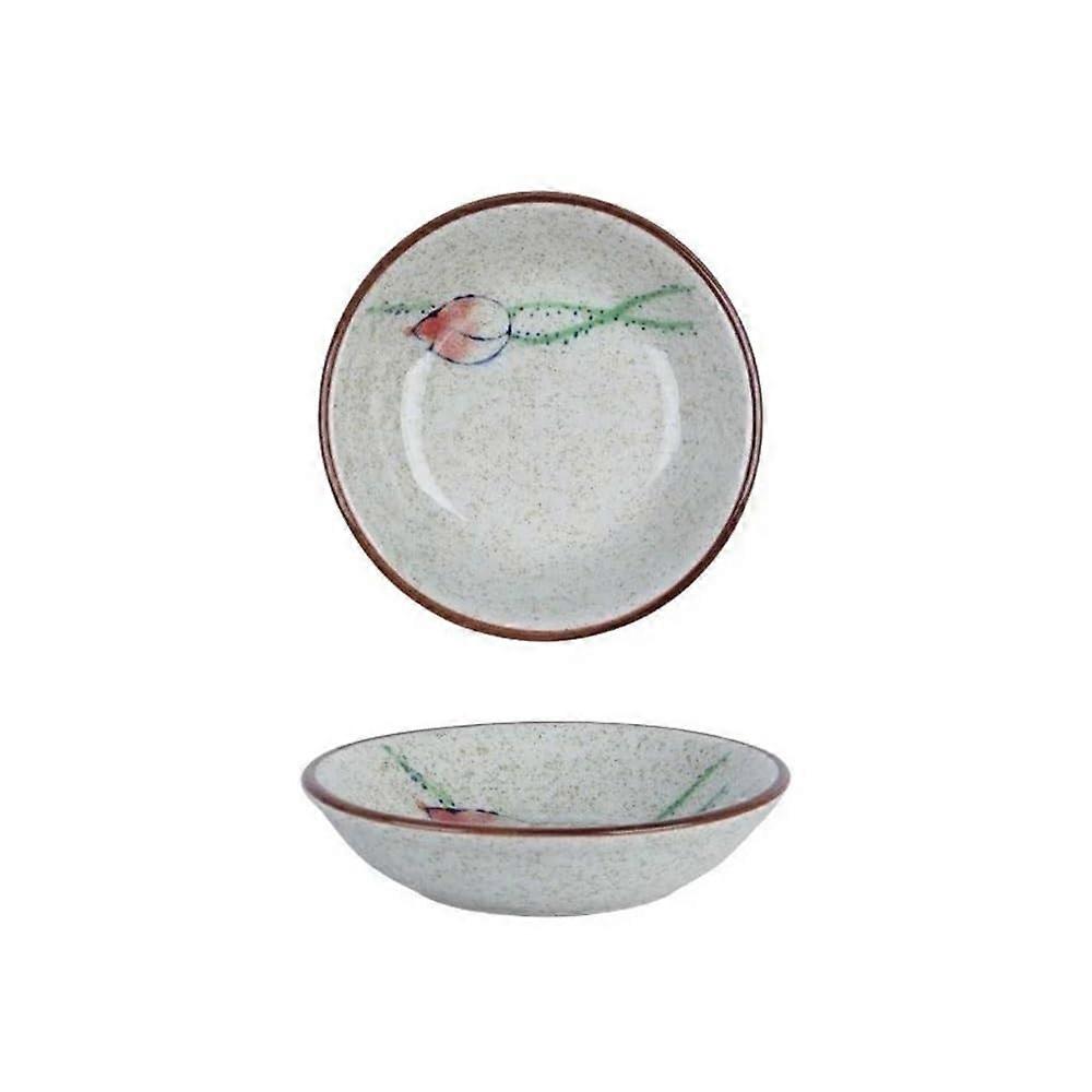 Ceramic Dipping Bowls Round Soy Sauce Dish Small MultiPurpose Serving Plates Microwave Safe