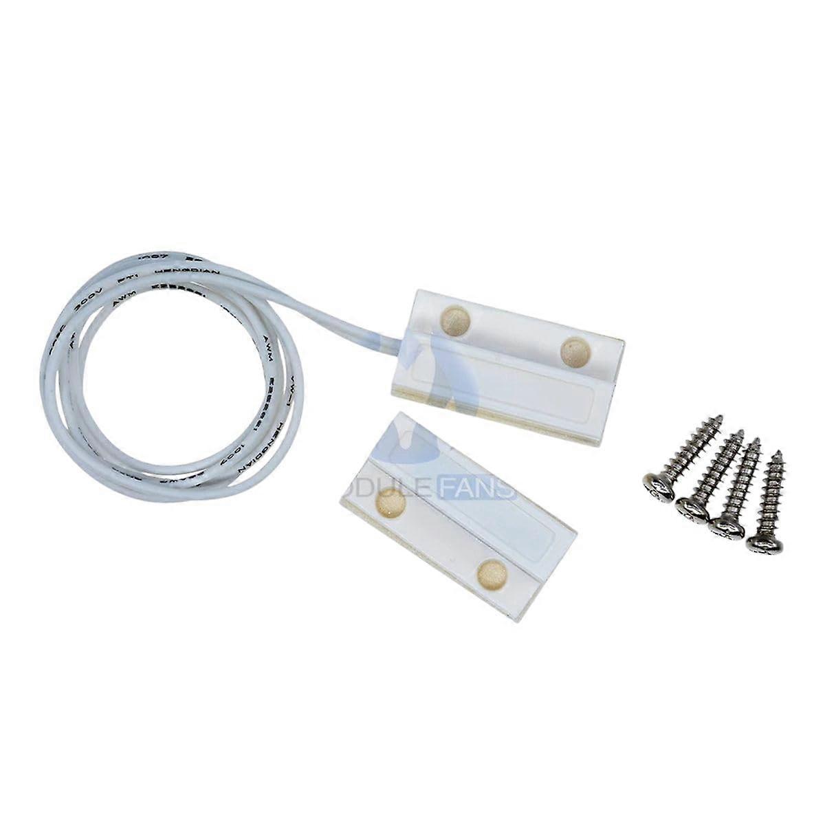 ABS MC38 Wired Door Window Sensor Magnetic Security Switch for Home Alarm System 1 Pair