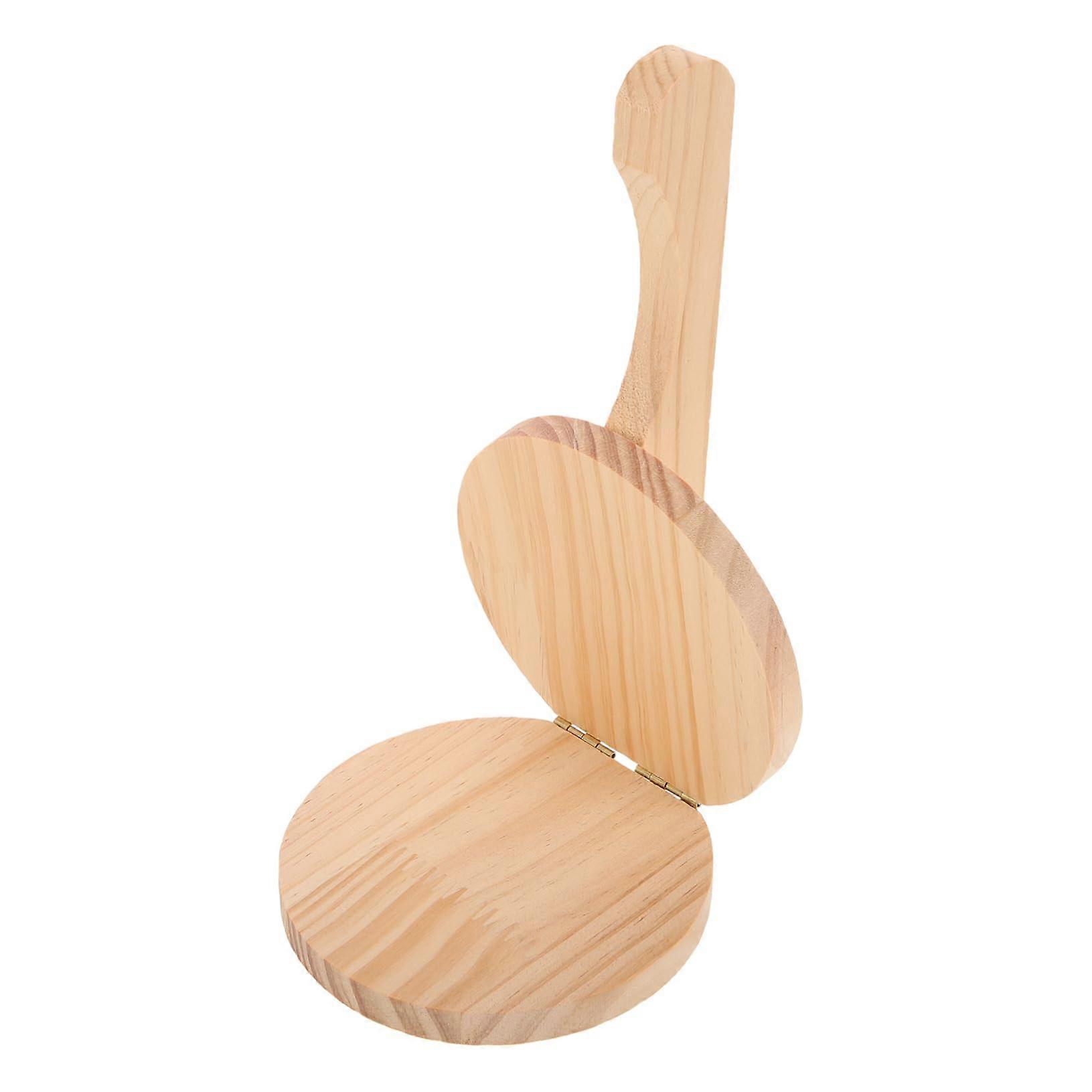 Wooden Dumpling Maker Set with Dough Press Tool for Easy Dumpling Making and Uniform Pastry Shells