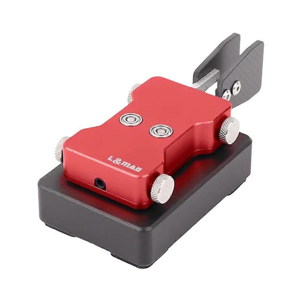 Double-Paddle Automatic CW Key 3.5mm Shortwave Radio Morse Code Key Telegraph Training Key