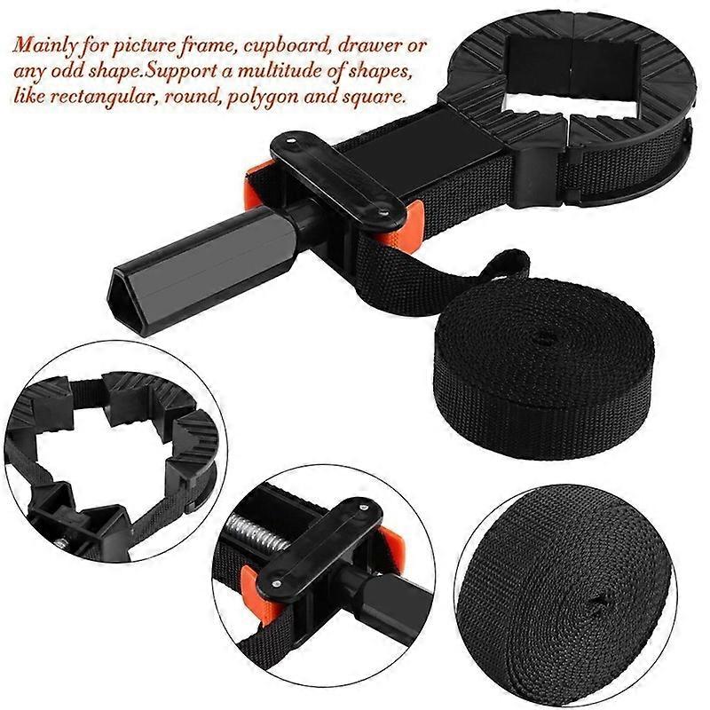 Clamp Strap Multi Band Frame Picture Holder Corner Adjustable Jaws function 4