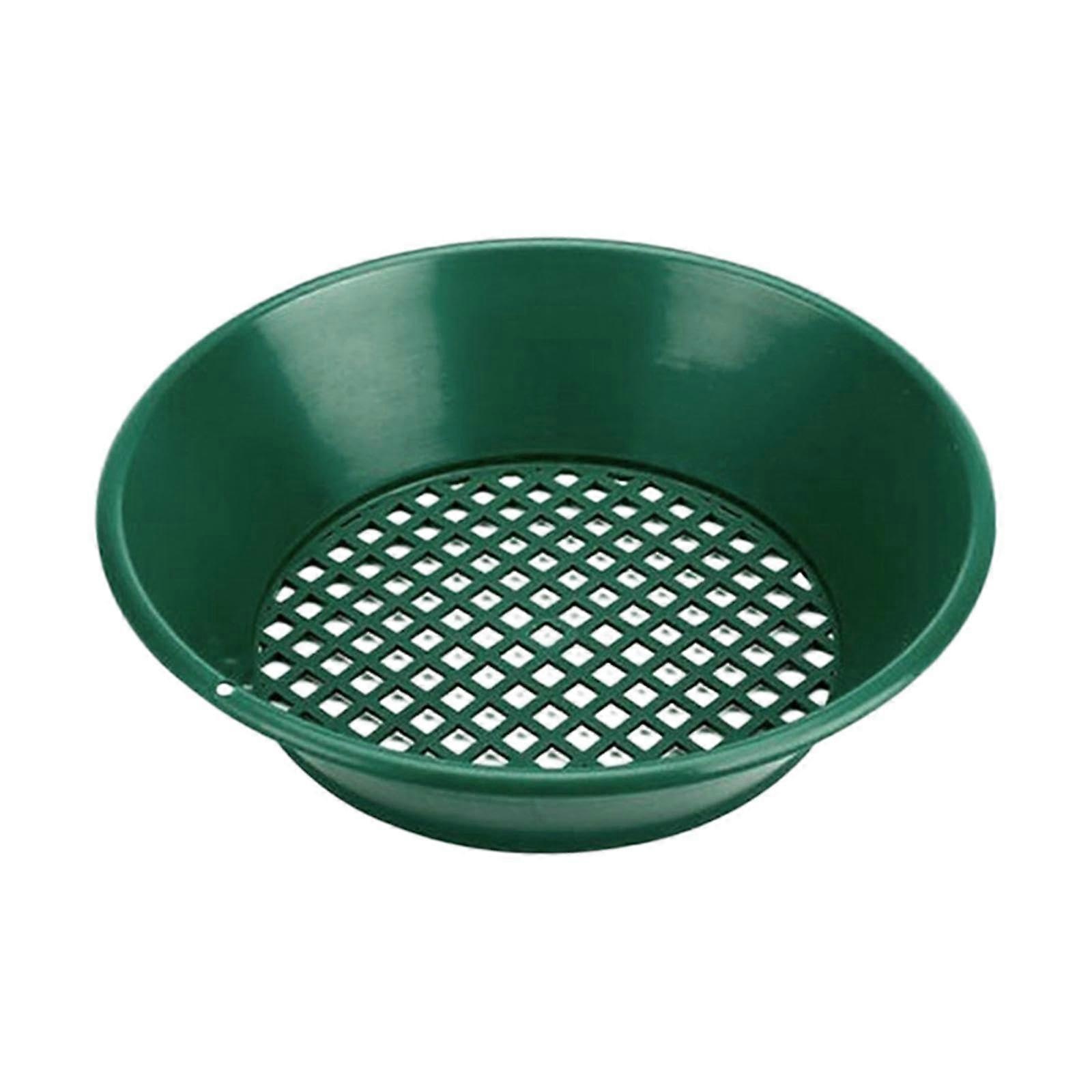 Gold Panning Sieve 35cm Durable Prospecting Pan for Efficient Sediment Screening in Rivers