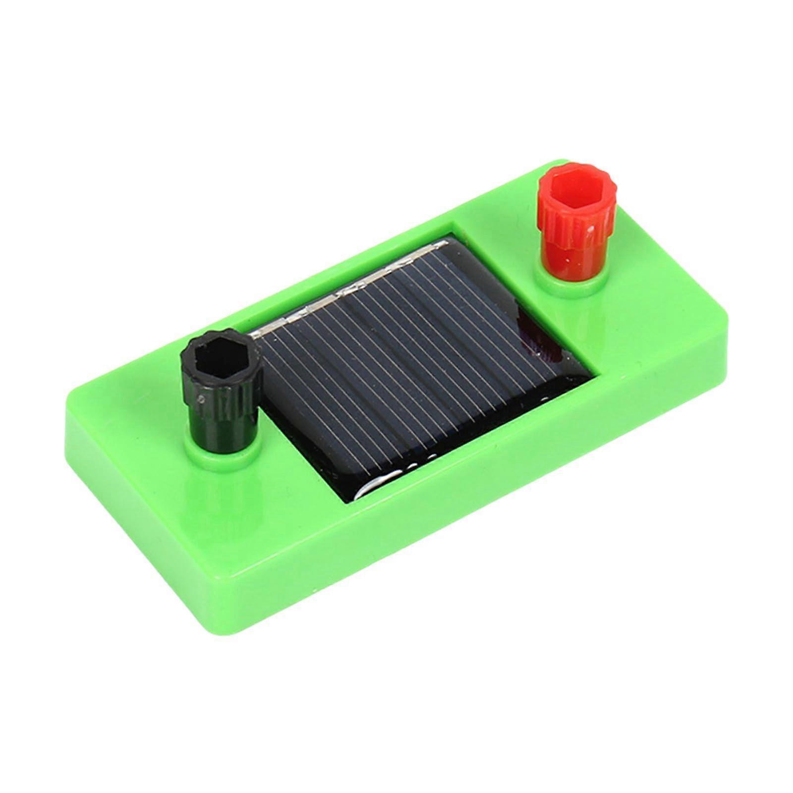 Solar Panel with Visible Photovoltaic Conversion for Physics Experiments and Science Projects