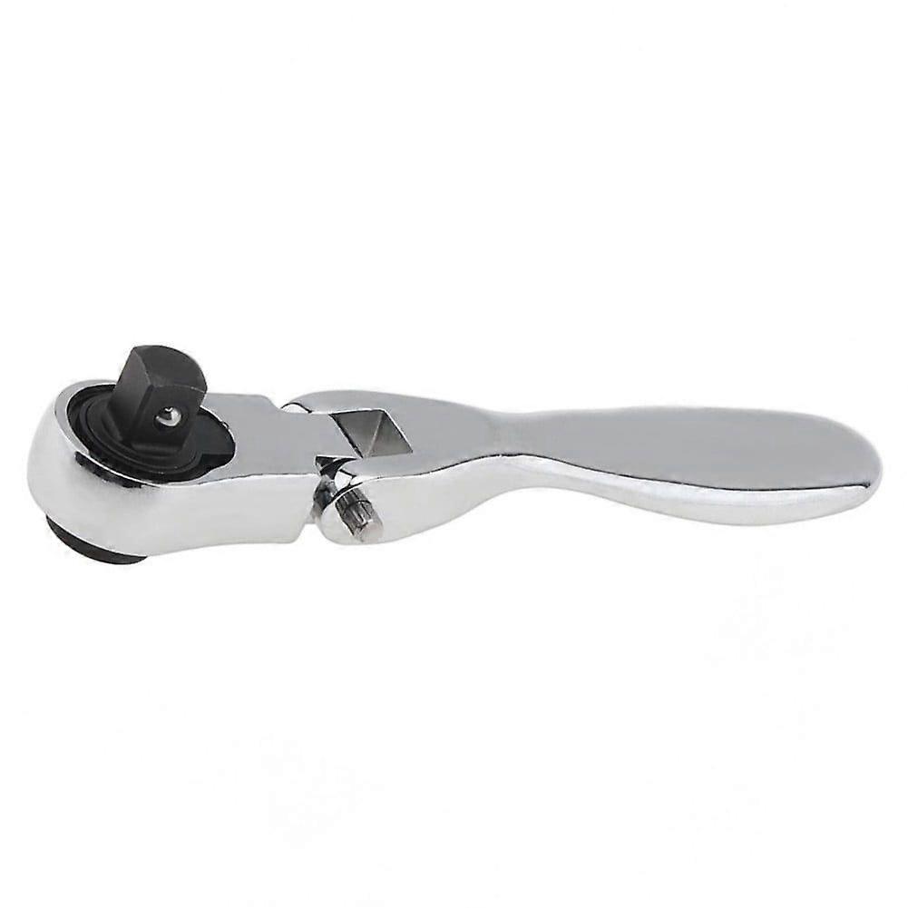 2 In 1 Mini Ratchet Wrench Screwdriver 72 Teeth Socket Batch Head Quick Spanner