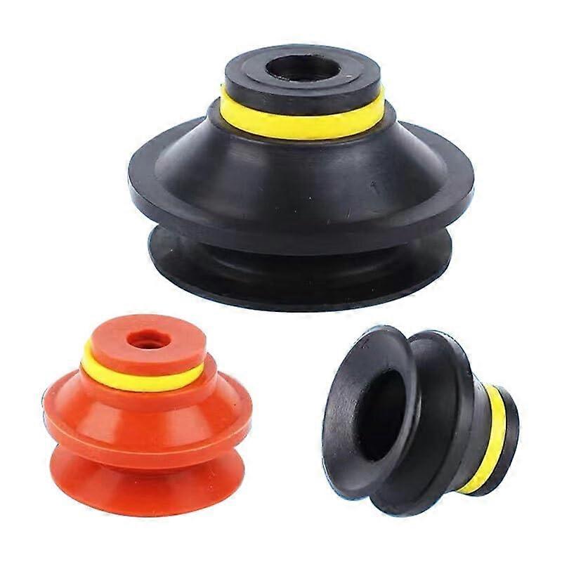 Red Double Layer Industrial Vacuum Suction Cup for Automation Robotic Grip VB30 M5