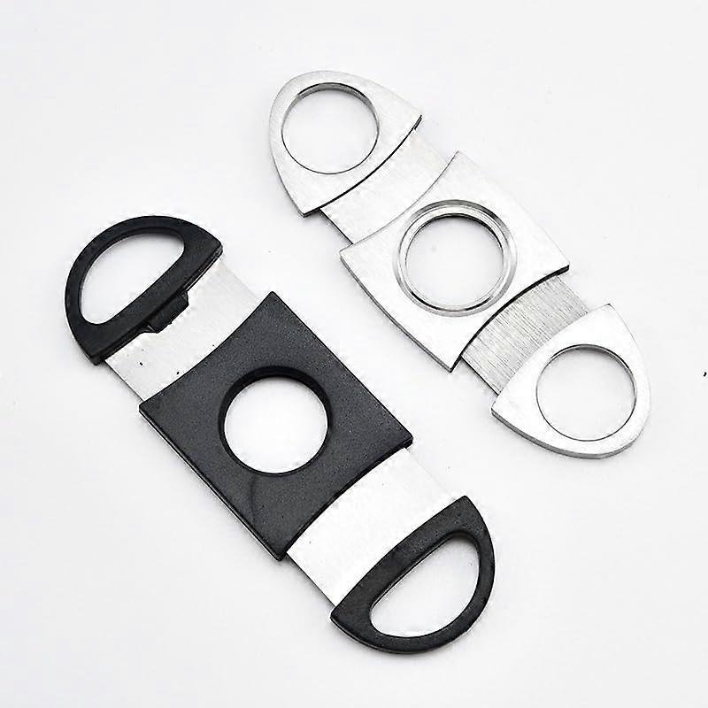 Stainless Steel Cigar Cutter  Durable Compact Design for Precise Clean Cut TravelFriendly