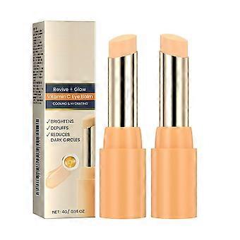 Vitamin C Eye Cream and AntiWrinkle Serum Stick for Dark Circles, Hydrating Brightening  2pcs