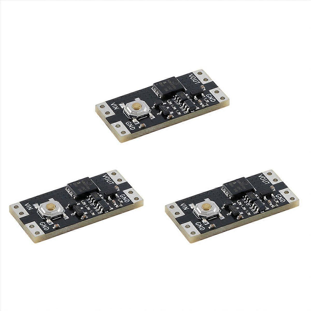 1Pcs Single Bond Button Bistable Switch Module 4.5-26V 1.3UA Load 10A