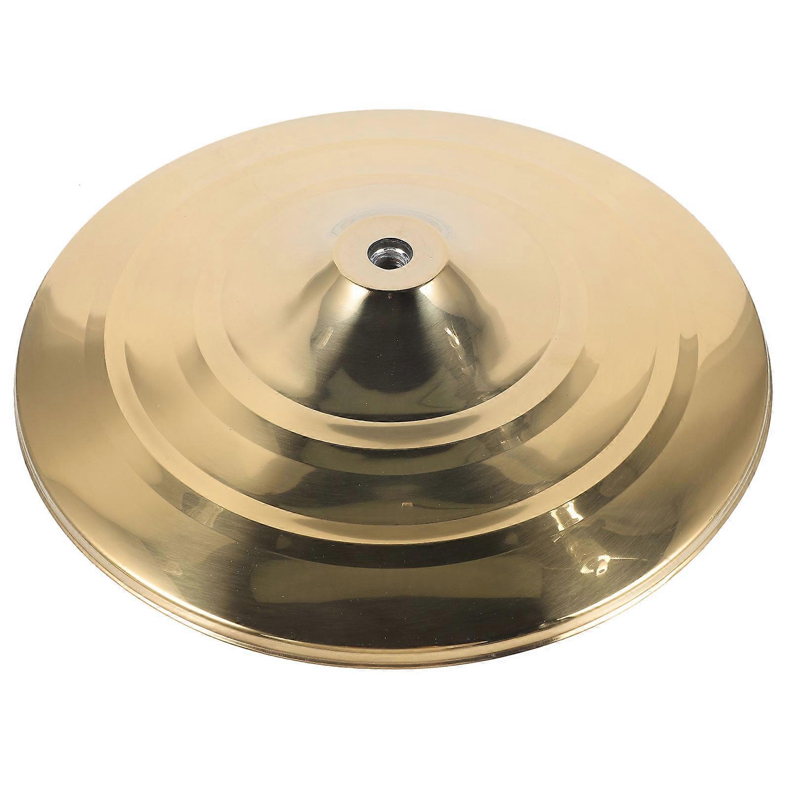 Plastic Mini Flag Holder Golden Floor Flag Stand for Office