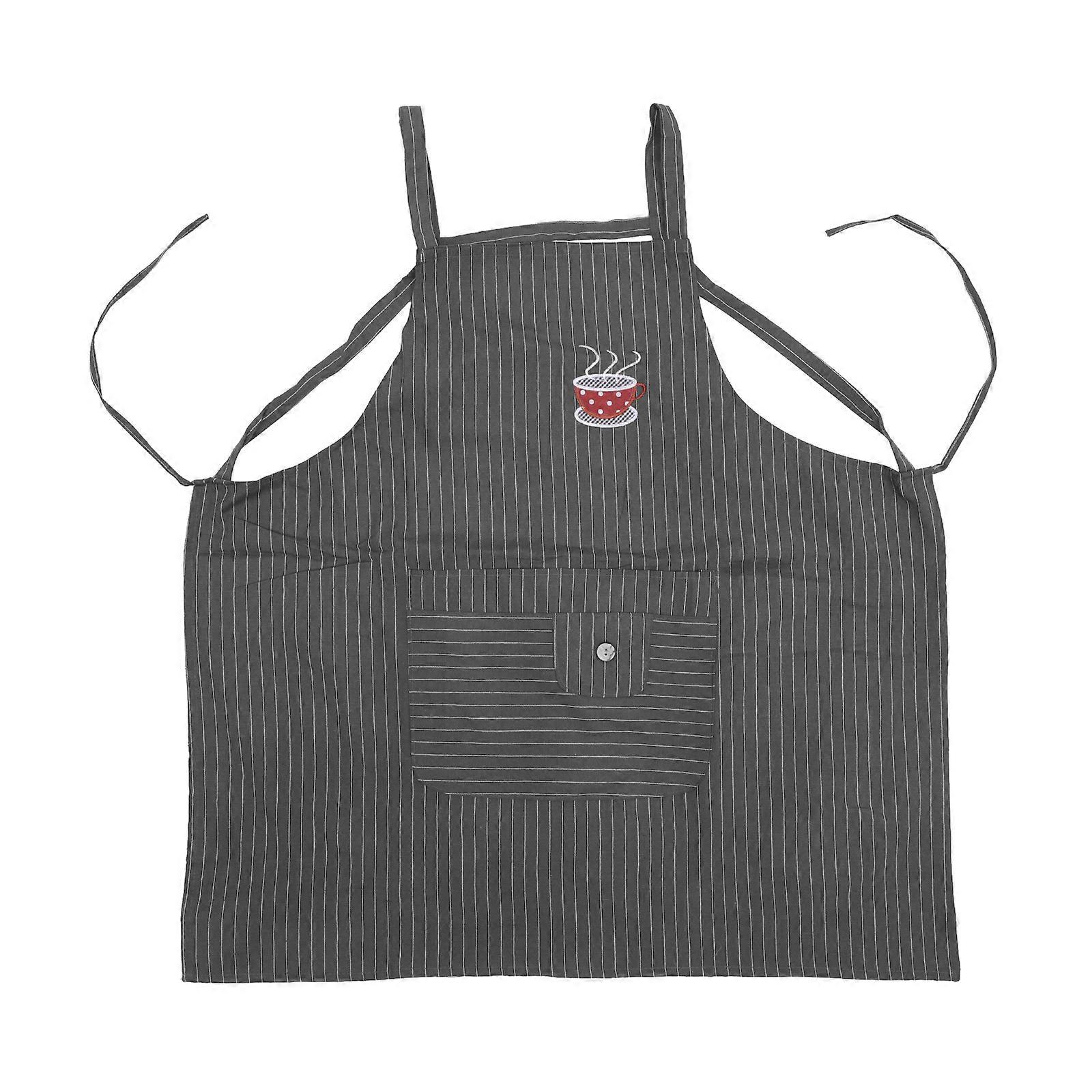 Cotton Suspender Apron for Cooking 1Pcs Practical and Comfortable Home Apron