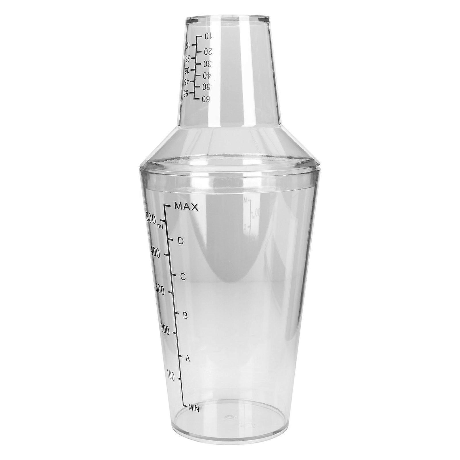 Cocktail Shaker Clear Wine Mixing Cup for Storage