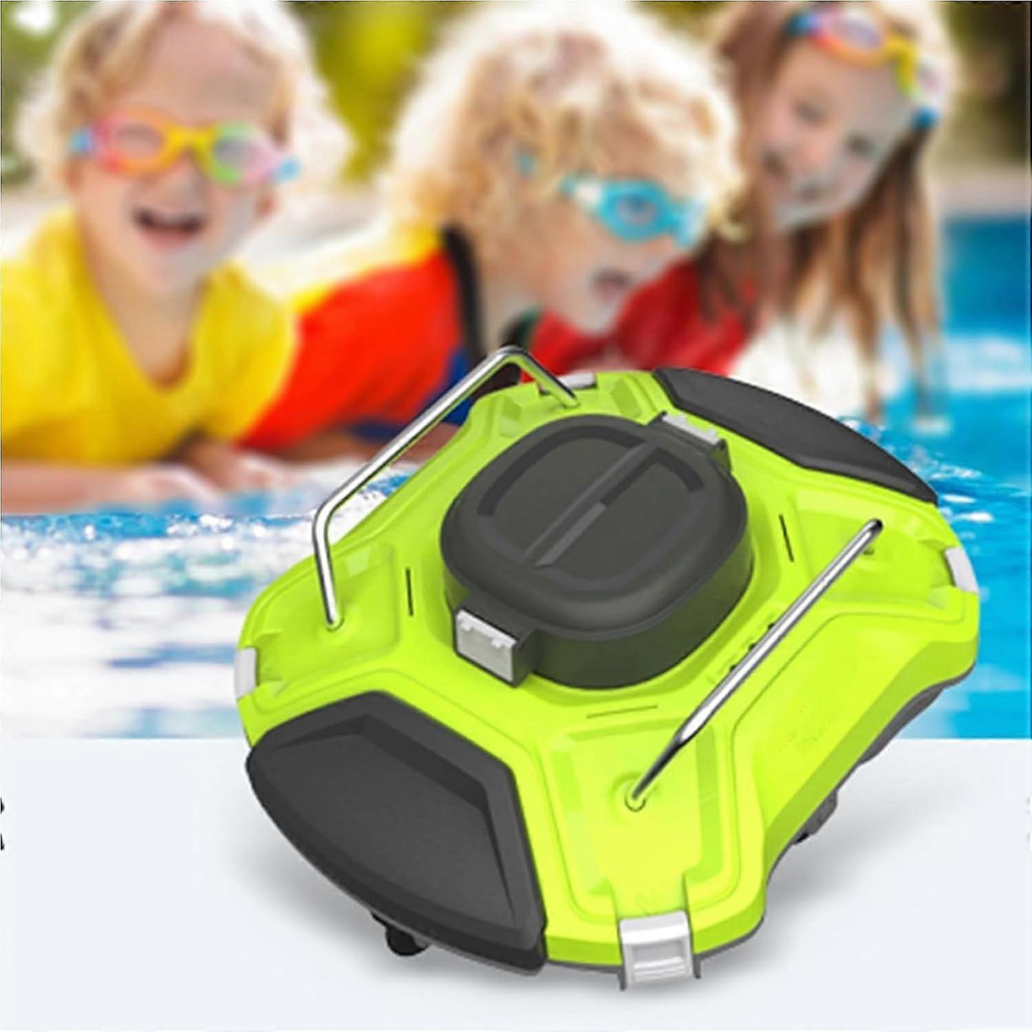 Cordless Robotic Pool Cleaner with Smart Navigation, 120Min Runtime Automatic Vacuum for Large Inground Pools