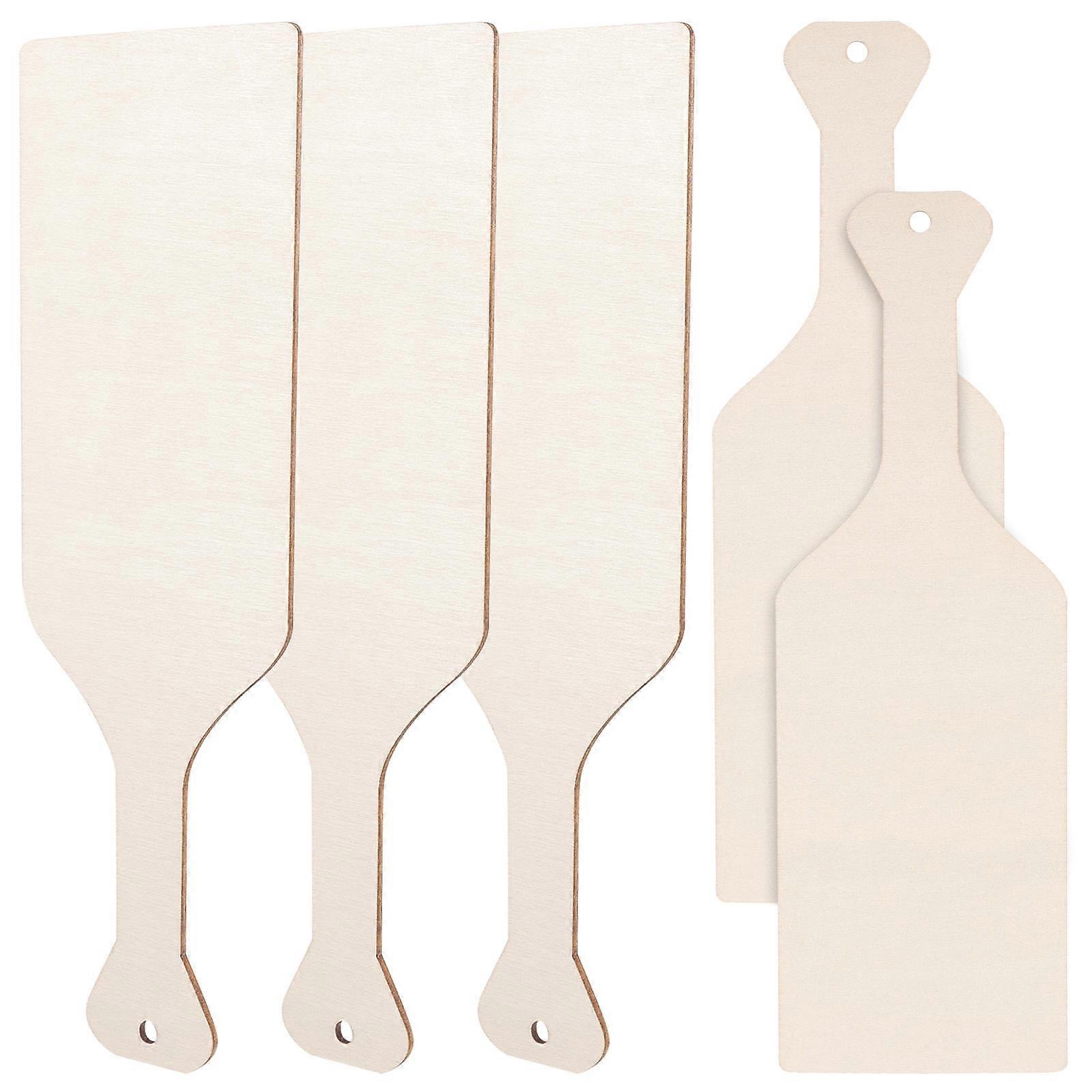 Rectangular Wood Boards Cutting Board Beige 5Pcs