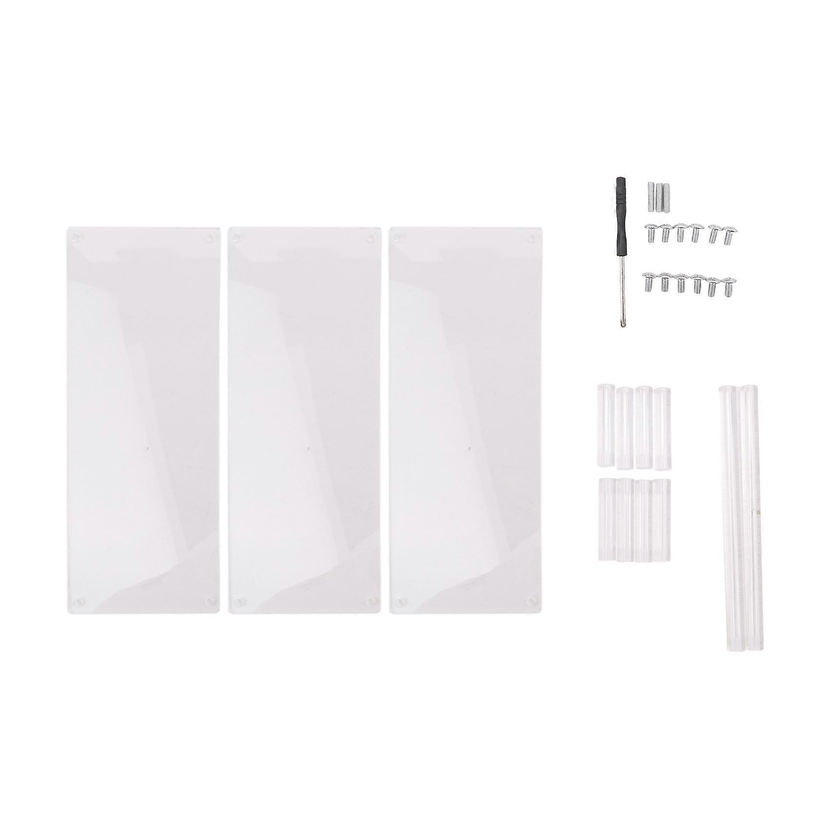 Acrylic Lifting Display Stand 3-Layer Perfume Tissue Display Stand