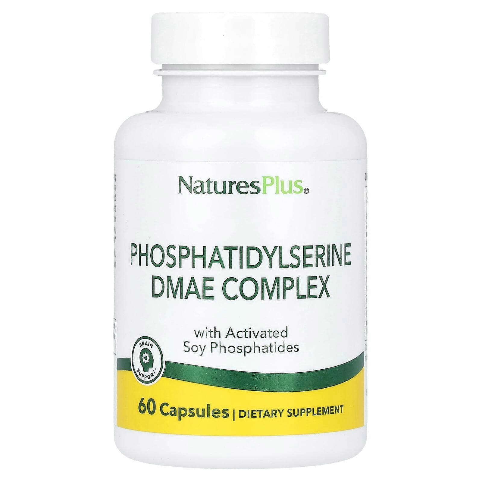 NaturesPlus, Phosphatidylserine DMAE Complex, 60 Capsules