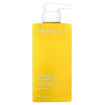 Medix 5.5, Vitamin C + Turmeric, Firming + Brightening Cream, 15 fl oz (444 ml)