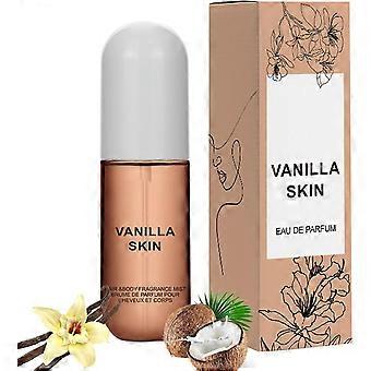 Spray Corporal de Baunilha, 50ml Perfume de Baunilha, Névoa de Fragrância de Cabelo e Corpo de Baunilha,