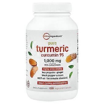 Micro Ingredients, Pure Turmeric Curcumin 95, 120 Vegetarische Capsules
