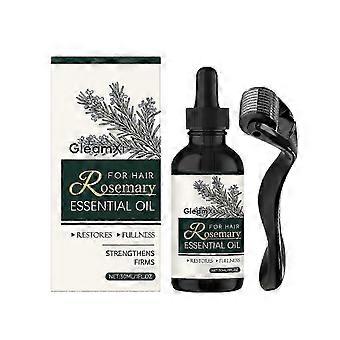 2026 Rosemary Hair Oil Kit 30ml Castor Oil Blend for Dry & Damaged Hair Lightweight Daily Hair Treatment for Men & Women - Rosemary Oil for