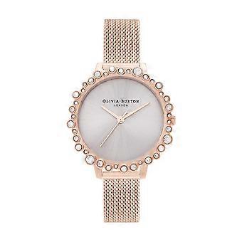 Relógio Feminino Olivia Burton UNDER THE SEAO B16US50 - Pulseira de Aço Banhado a Ouro Rosa