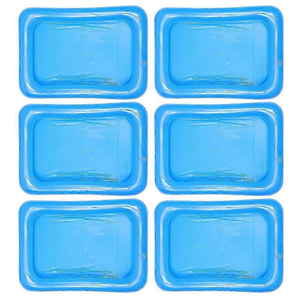 Ice Holder Inflatable Serving Tray for Kitchen Use 12Pcs Set
